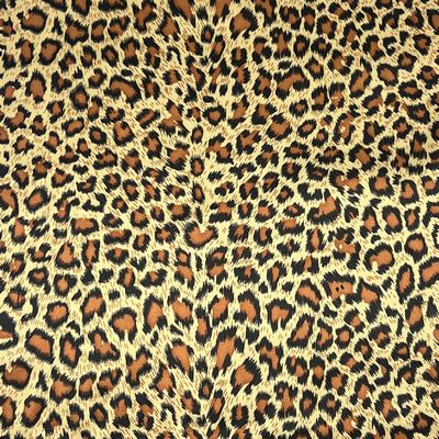 Simply Classic Satin Lining-Cheetah 18 in x 54 in