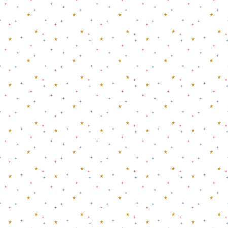 Sparkler Fabric Collection - White Sparkle