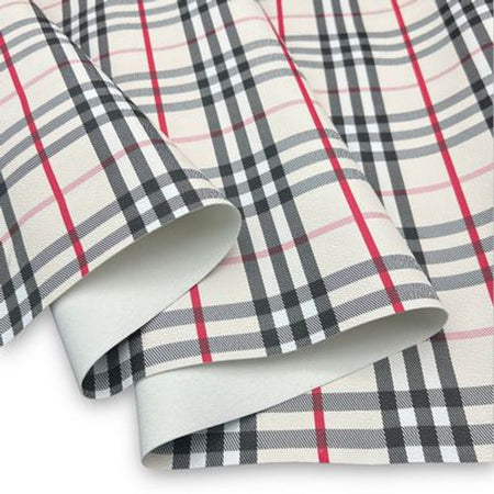 Simply Classic Large Tartan Plaid - Cream Multi 18 in x 54 in