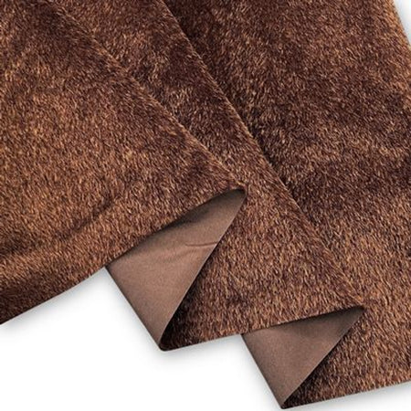 Simply Classic Faux Hair on Hide - Chocolate Brown 18 in x 54 in