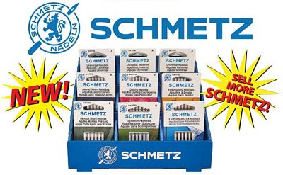 Display Schmetz Countertop Carded with Needles