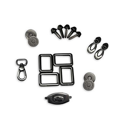 Simply Classic The Rosanne Hardware Kit - Gunmetal