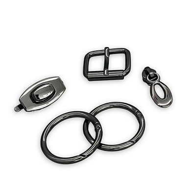 Simply Classic The Sorella Hardware Kit - Gunmetal