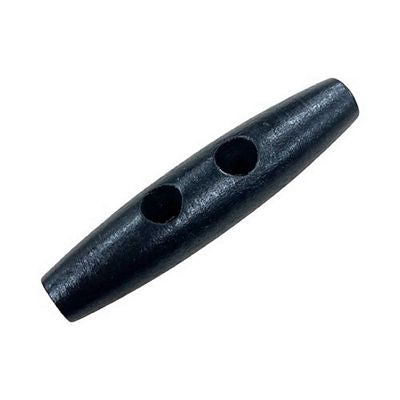 Simply Classic Toggle Wooden Button 2 3/4 in Black