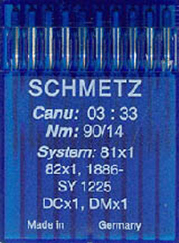 Schmetz Overlock DCX1 sz14/90 10/pkg