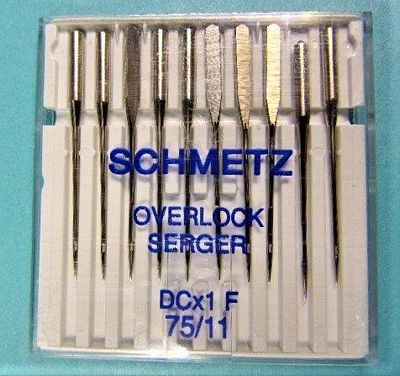 Schmetz Flat Shank DCX1F sz11/75 10/pkg