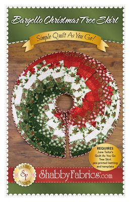 Shabby Fabrics Bargello Christmas Tree Skirt Pattern