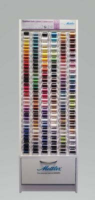 Mettler Silk Finish Cotton 50wt Thread Display