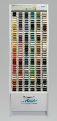 Mettler Silk Finish Cotton 60wt Display, Black