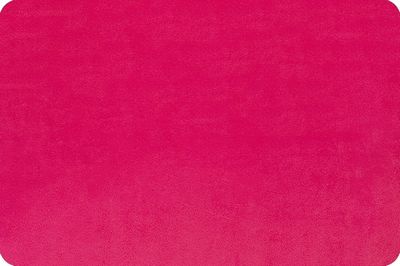 Shannon Fabrics Solid Cuddle 3 - Extra Wide Fuchsia