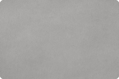 Shannon Fabrics Solid Cuddle 3 - Extra Wide Sterling