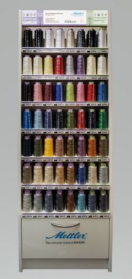 Mettler Silk-Finish Cotton50/60wt Solid/VarDisplay