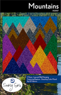 Swirly Girls Designs Mountains Pattern