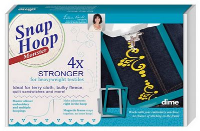 DIME -Designs in Machine Embroidery Snap Hoop Monster 8in X 12in