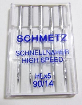 Schmetz HLX5 Quilting 5pk sz14/90