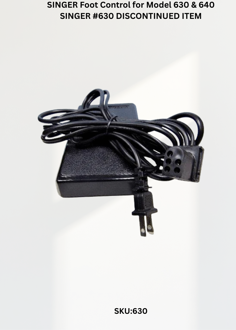 SINGER Foot Control for Model 630 & 640 SINGER #630 DISCONTINUED ITEM
