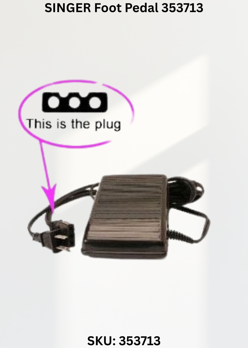 SINGER Foot Pedal 353713