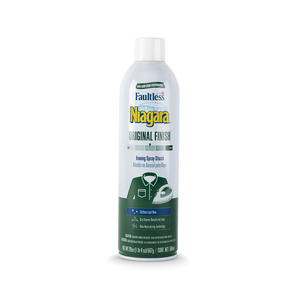 Faultless Niagara Original Finish Starch Spray - 20 oz. - 12/Box