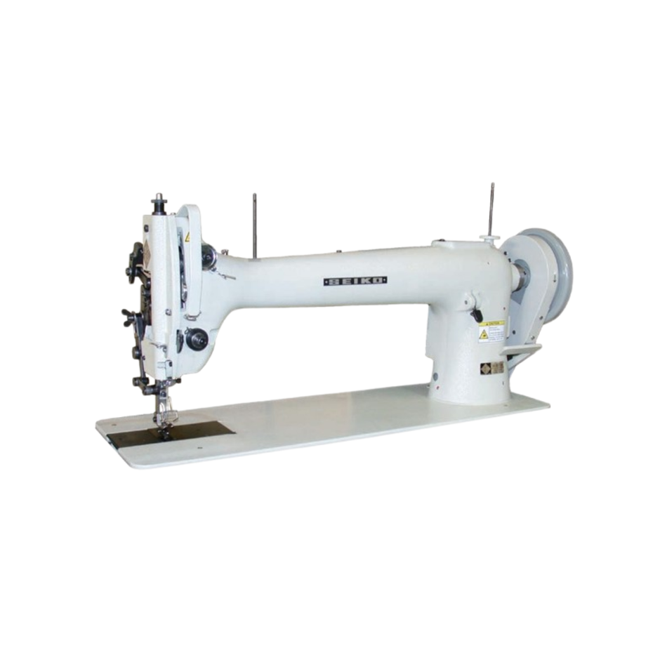 Seiko SK-2B-20-1 Long Arm - Single Needle, Extra Heavy Duty, 20 Inch Long Arm, Large Horizontal Axis Hook, Drop Feed and Walking Foot, Reverse Stitch, Lockstitch Sewing Machines