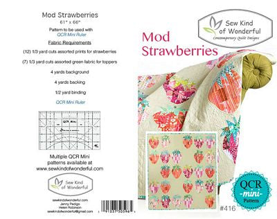 Sew Kind of Wonderful Mod Strawberries