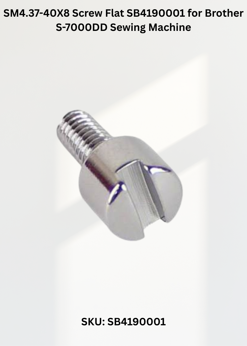 SM4.37-40X8 Screw Flat SB4190001 for Brother S-7000DD Sewing Machine