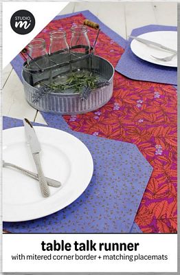 Studio M Squared Table Talk Runner Pattern