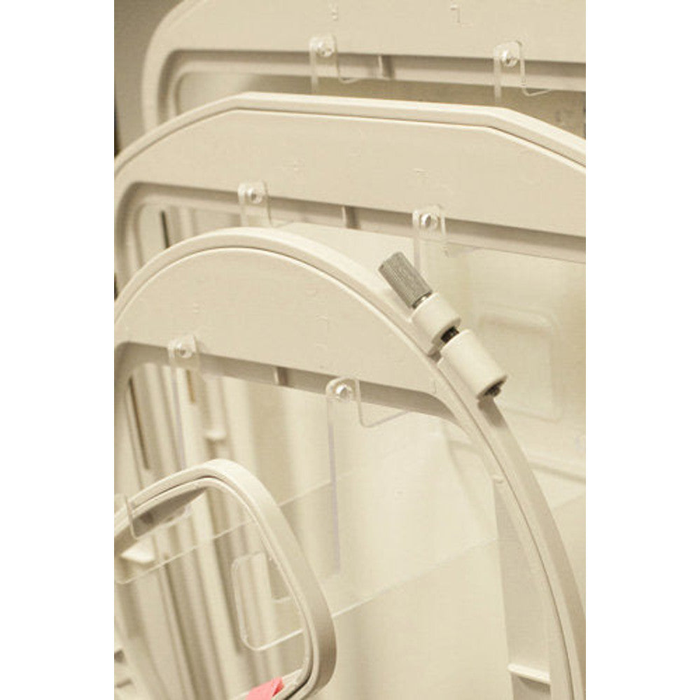 Sew Steady / Westalee Design 4-Tier Hanging Acrylic Ruler & Hoop Organizer