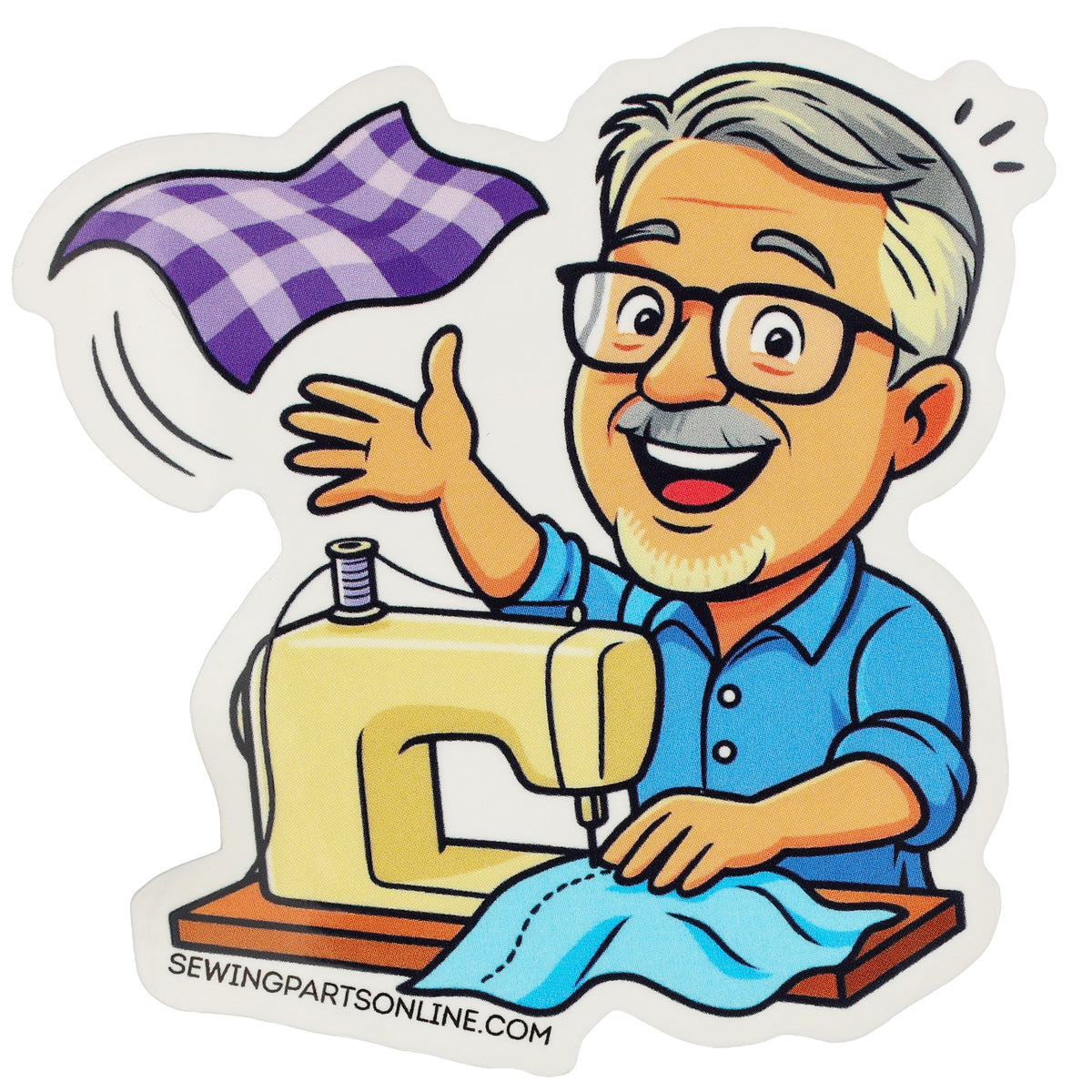Bob’s Fabric Toss Sticker