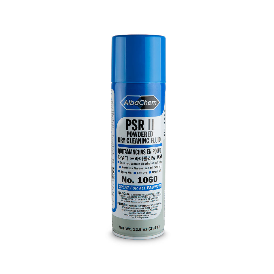 AlbaChem PSR II Powdered Dry Cleaning Spot Remover - 12.5 Oz.