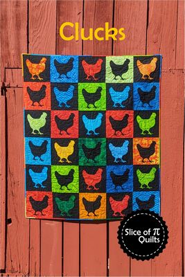 Slice of Pi Quilts Clucks Quilt Pattern