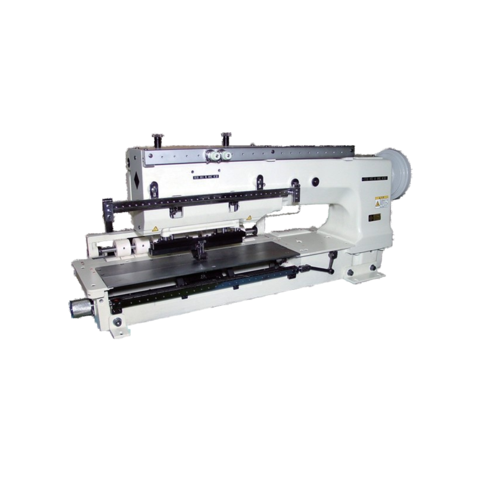 Seiko SSLD Series Double Chain Stitch - Heavy Duty, Ultra Long Arm, Compound Feed and Walking Foot, Clutch Driven Puller Feed, Double Chain Stitch Sewing Machines