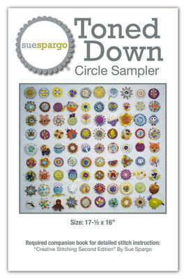 Sue Spargo Toned Down Circle Sampler Pattern