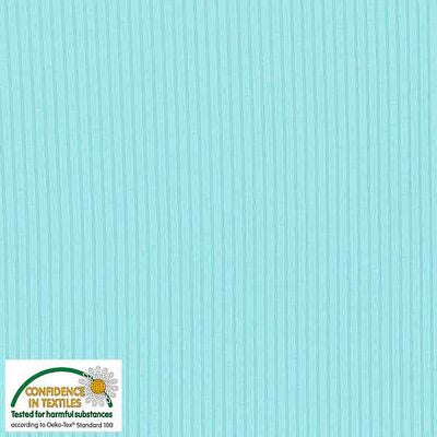 Stof A/S Fabrics Avalana Viscose Rib- Solid small Ice Blue