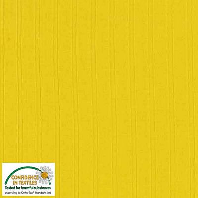 Stof A/S Fabrics Avalana Viscose Rib- Solid wide Yellow