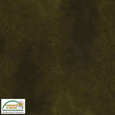 Stof A/S Fabrics Quilters Shadow--Marbles DarkArmy