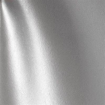 Stof A/S Fabrics Shiny-Metallic Silver, Silver