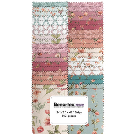 Garden of Affection Fabric Roll - 40pc