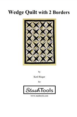 StashTools Wedge Quilt with 2 Borders