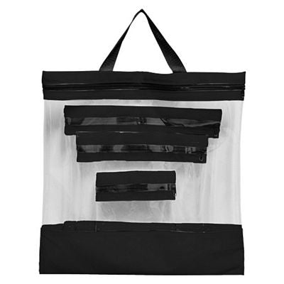 Sullivans Clear Storage Bag- 4 Piece Assortment