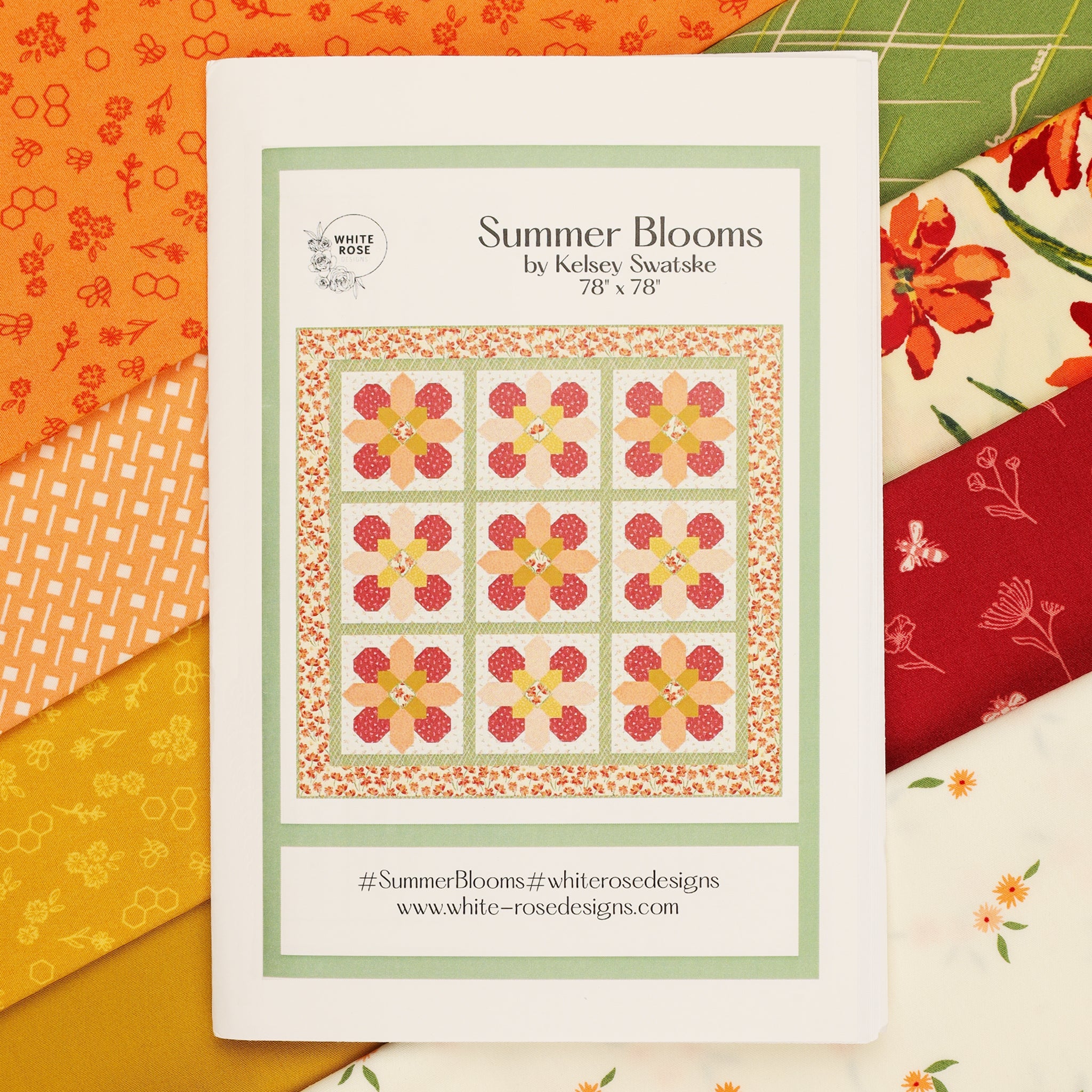 Summer Homestead Summer Blooms Quilt Kit