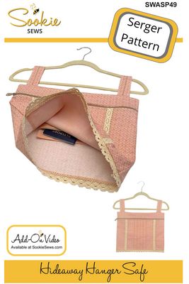 Sookie Sews Hideaway Hanger Safer Serger Pattern