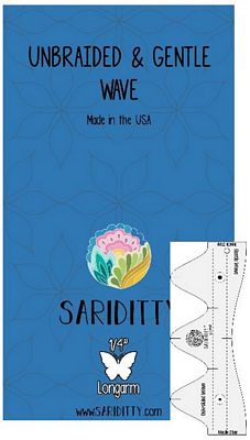 Sariditty Unbraid/Gent Wave Ruler-Longarm 6mm