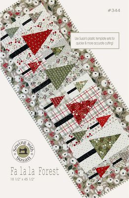 Suzn Quilts Fa la la Forest Pattern