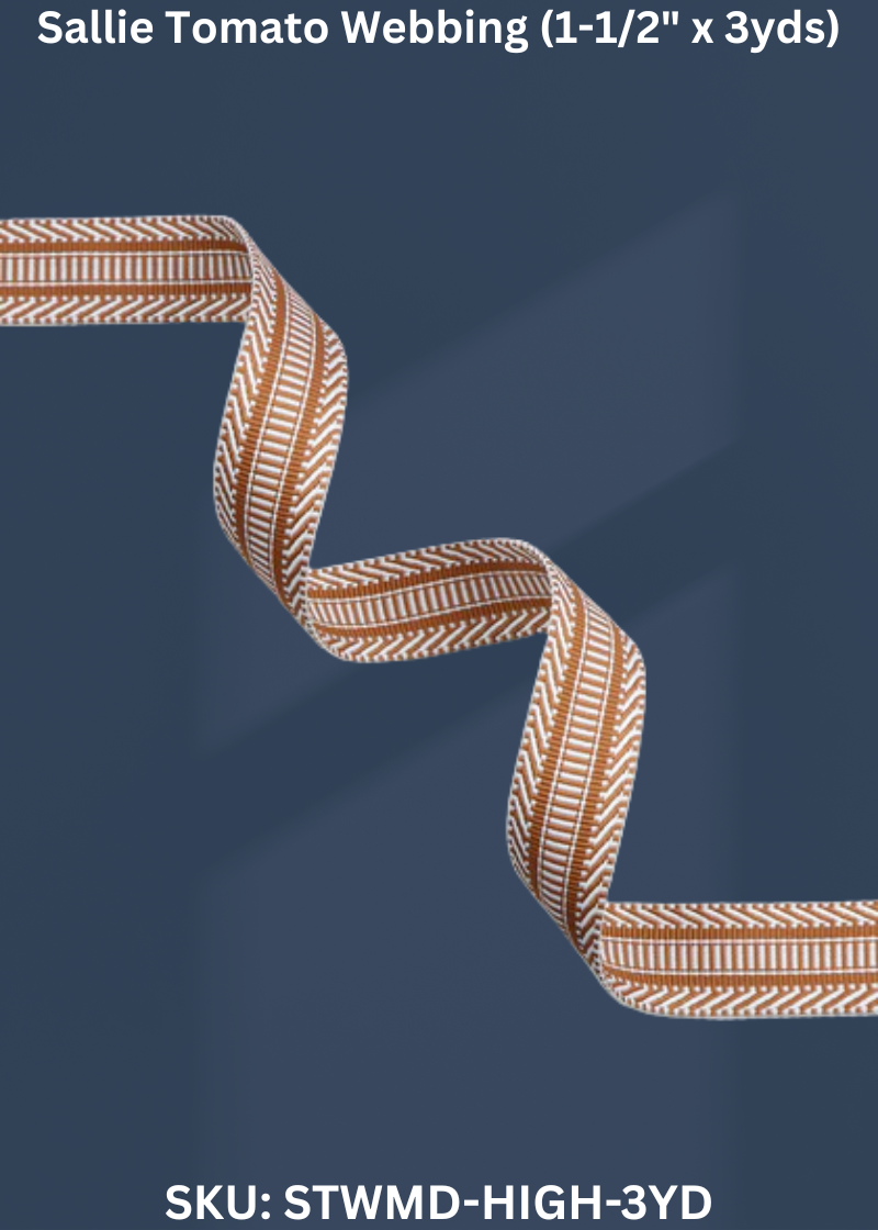 Sallie Tomato Webbing (1-1/2" x 3yds)