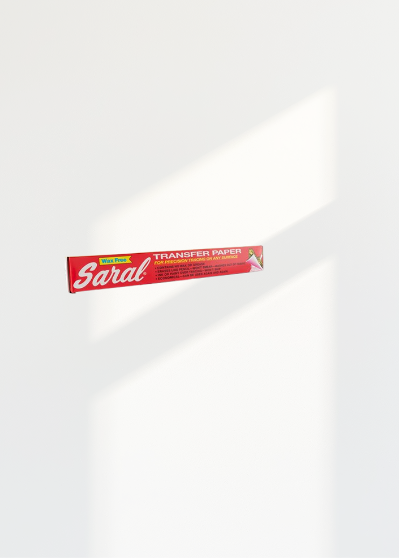 Saral Wax-Free Transfer Paper - 12' x 12" - White