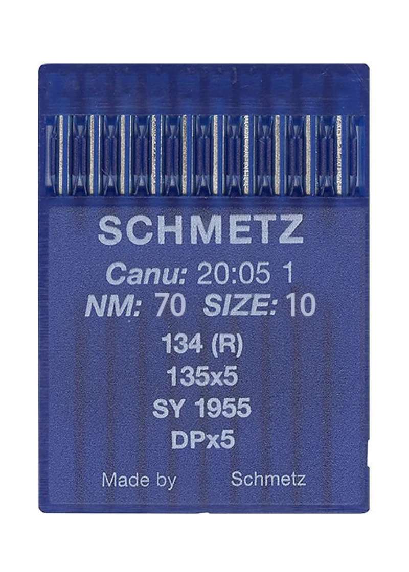Schmetz 134 (R) / DPx5 Industrial Sewing Machine Needles – 10 Pack