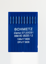 Schmetz Ball Point Industrial Machine Needles - 135x17 SES, DPx17 SES - 10/Pack