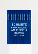Schmetz Ball Point Industrial Machine Needles - 135x17 SES, DPx17 SES - 10/Pack