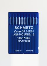 Schmetz Ball Point Industrial Machine Needles - 135x17 SES, DPx17 SES - 10/Pack