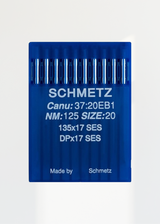 Schmetz Ball Point Industrial Machine Needles - 135x17 SES, DPx17 SES - 10/Pack